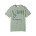 Blue Walk By Faith Coastal Christian Tee