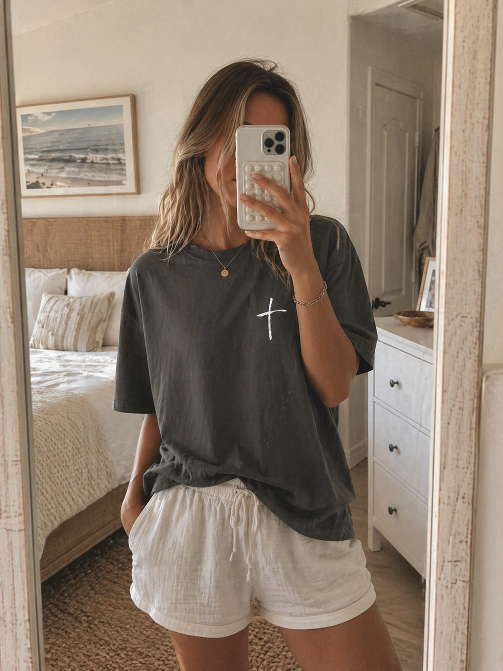 It Is Well With My Soul Shirt, Christian Wave Tee, Comfort Colors T-Shirt, Coastal Faith Shirt, Beachy Christian Graphic Tee, Unisex