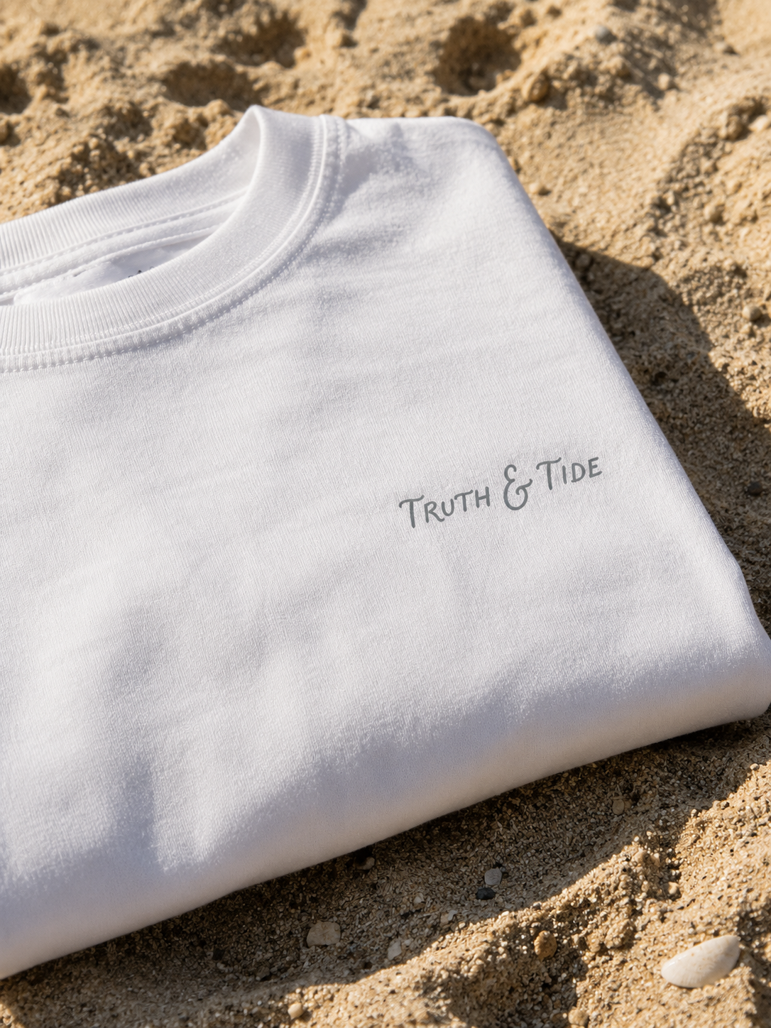 Trust in the Lord Surfer Tee | Proverbs 3:5 Christian Beach Shirt