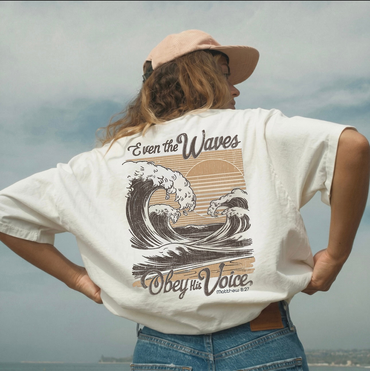 Even the Waves Obey His Voice Tee